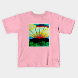 Sunrise Tapestry Kids T-Shirt